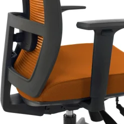 Sedia da ufficio ergonomica Akira, meccanismo syncro