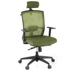 Sedia da ufficio ergonomica Akira con poggiatesta