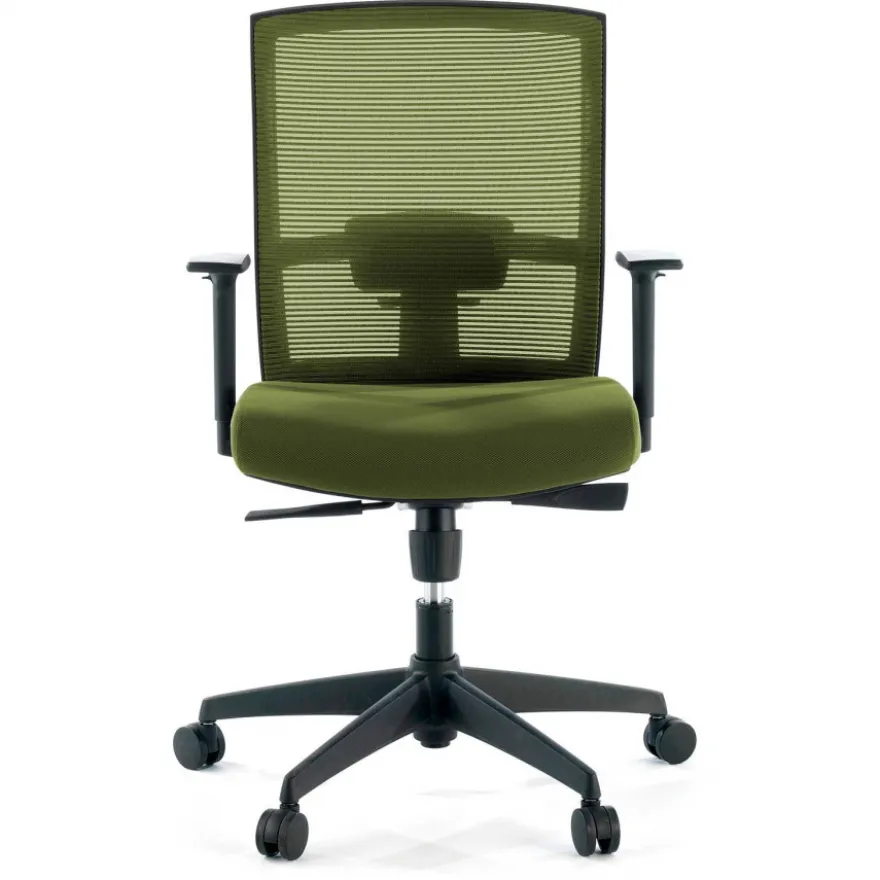 Sedia da ufficio ergonomica Akira, meccanismo syncro