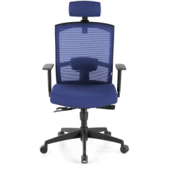 Sedia da ufficio ergonomica Akira con poggiatesta