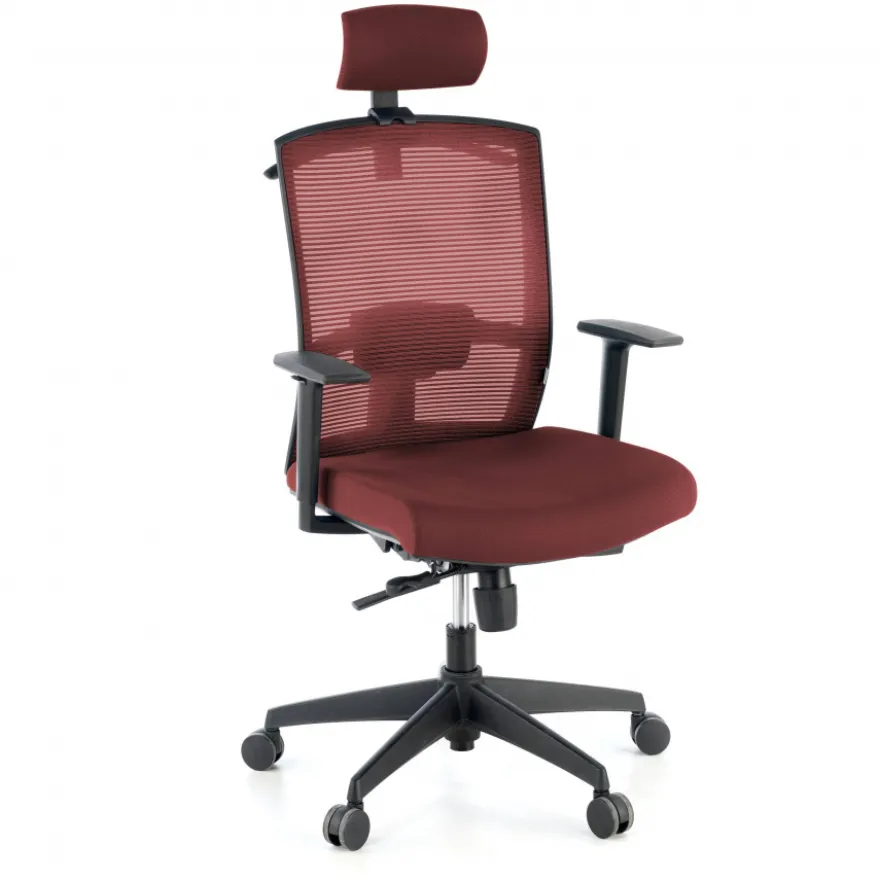 Sedia da ufficio ergonomica Akira con poggiatesta