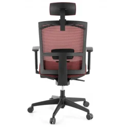 Sedia da ufficio ergonomica Akira con poggiatesta