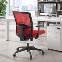 Sedia da ufficio ergonomica Akira, meccanismo syncro