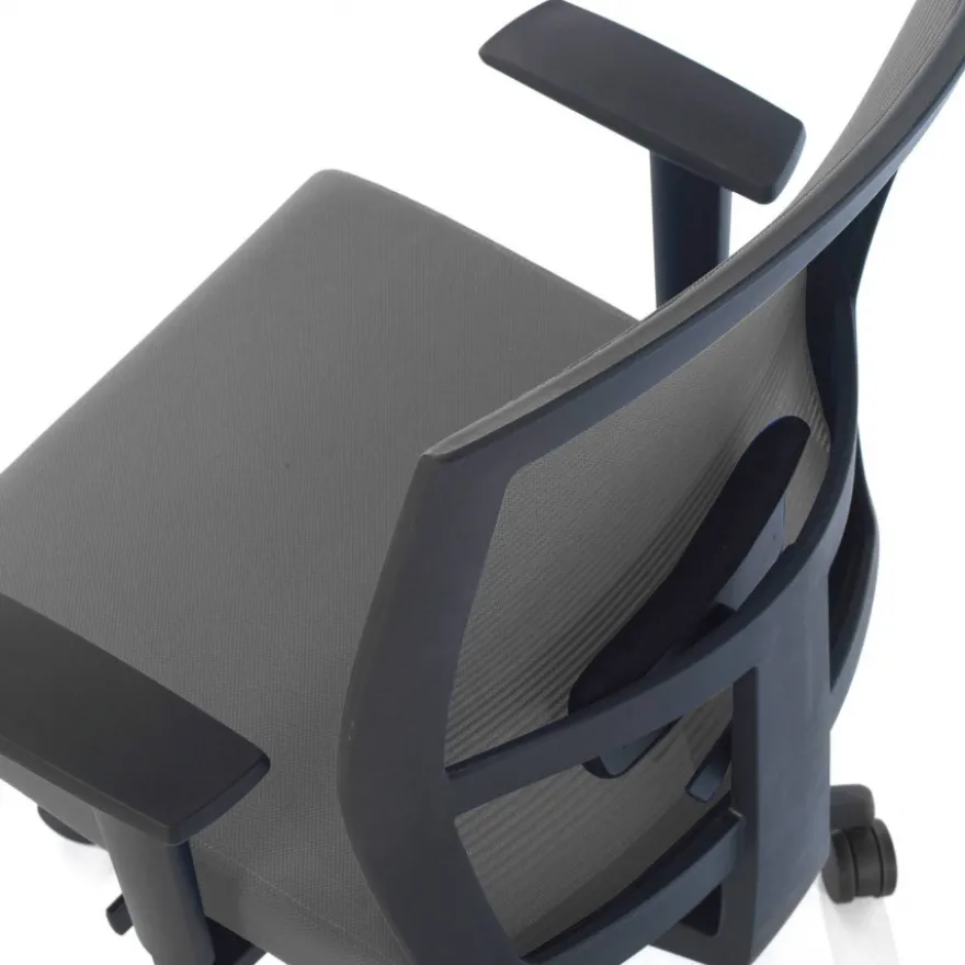 Sedia da ufficio ergonomica Akira, meccanismo syncro