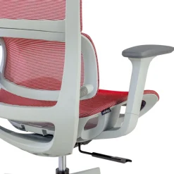 Sedia da Ufficio Ergonomica Balance Pro White, Braccioli 3D