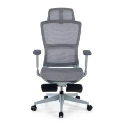 Sedia da ufficio ergonomica con poggiapiedi Balance Pro, Braccioli 3D