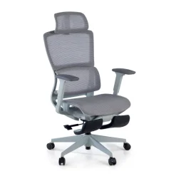 Sedia da ufficio ergonomica con poggiapiedi Balance Pro, Braccioli 3D
