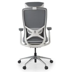 Sedia da ufficio ergonomica Gemini, braccioli 4D e supporto lombare