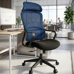 Sedia da Ufficio Ergonomica Nebula, cuscino lombare