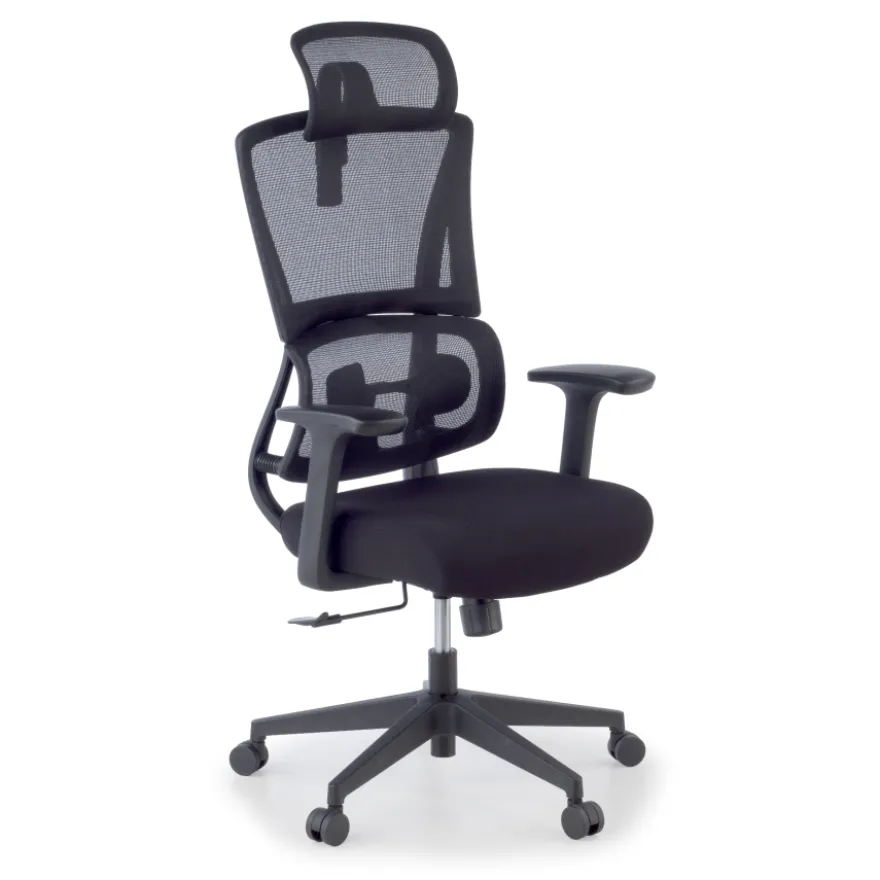 Sedia da Ufficio Ergonomica Orbit con Poggiatesta, Supporto Lombare