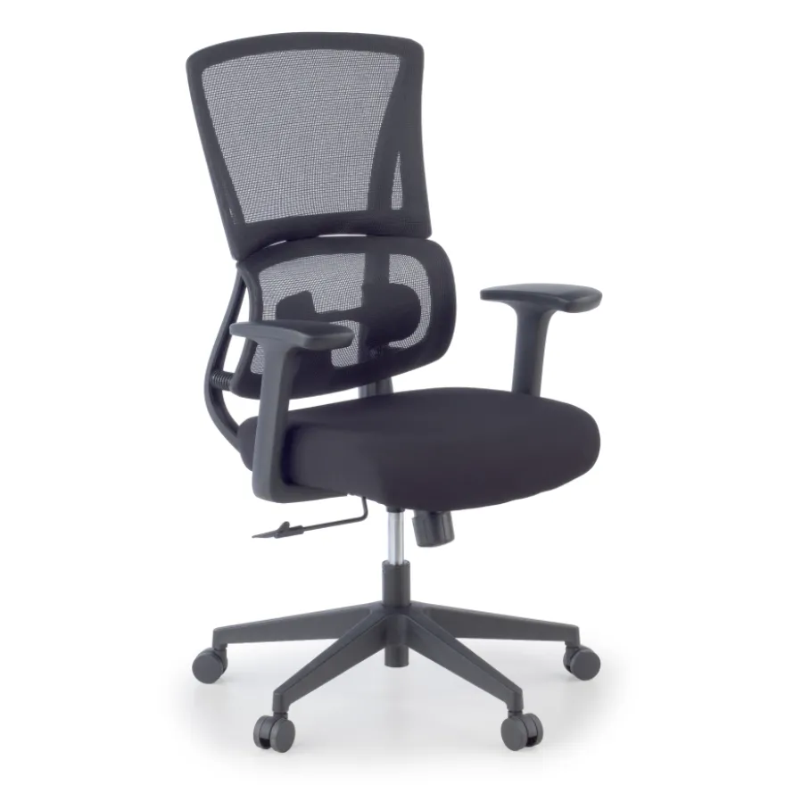 Sedia da Ufficio Ergonomica Orbit con Supporto Lombare, Seduta Imbottita
