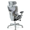 Sedia da Ufficio Ergonomica Sakura white, schienale reclinabile