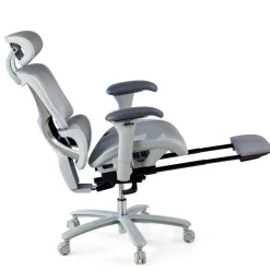 Sedia da Ufficio Ergonomica Sakura white, schienale reclinabile