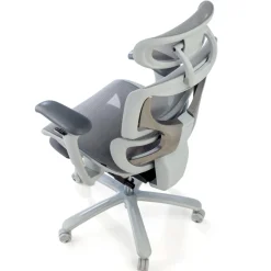 Sedia da Ufficio Ergonomica Sakura white, schienale reclinabile