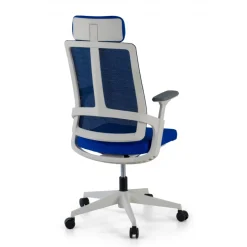 Sedia da Ufficio Ergonomica Team white, Tecnologia e Design