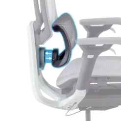 Sedia da Ufficio Ergonomica Valkyr, schienale auto-adattabile