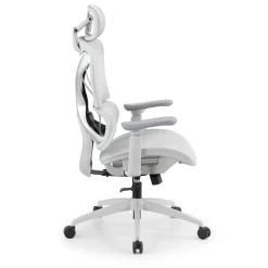 Sedia da ufficio ergonomica Velstrom con supporto lombare e braccioli 3D