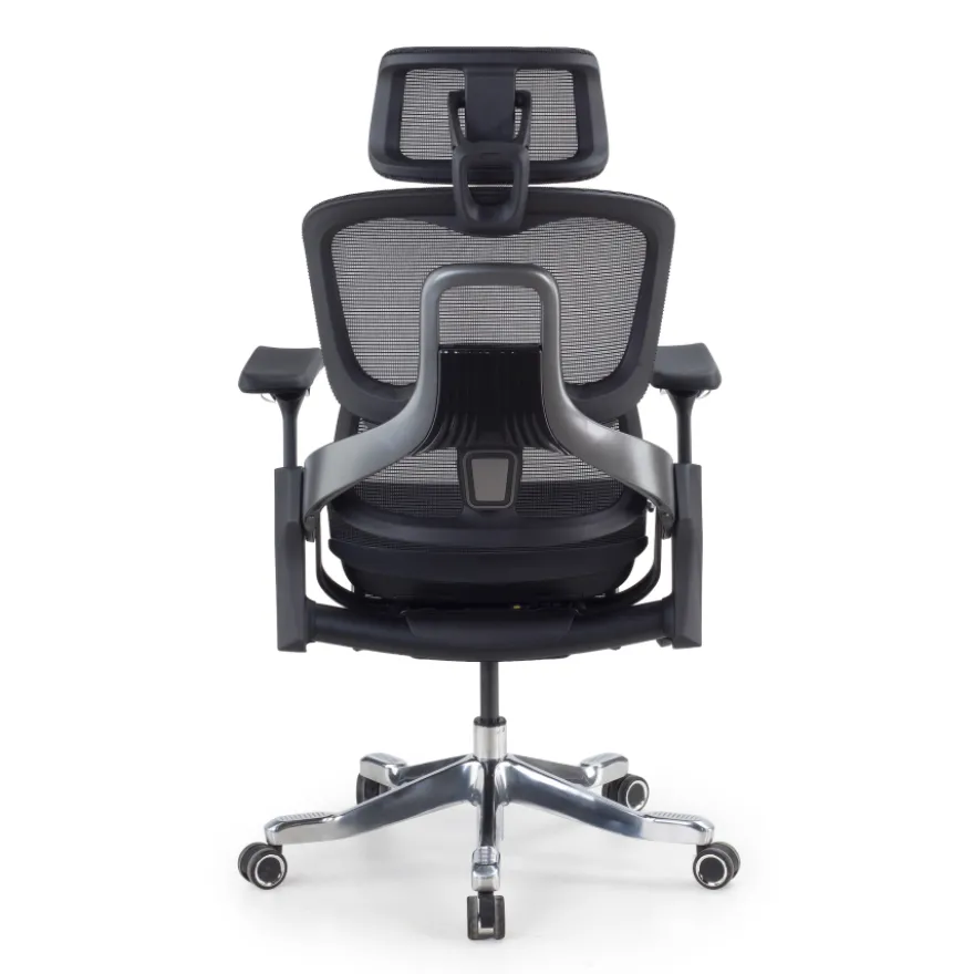 Sedia da ufficio ergonomica ZenMax con poggiapiedi, massime prestazioni
