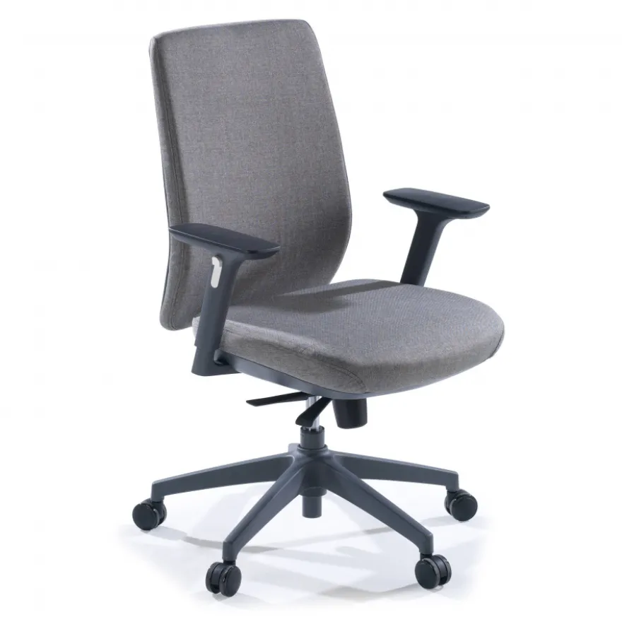 Sedia da Ufficio Five, Imbottitura Spessa, Tessuto Ignifugo