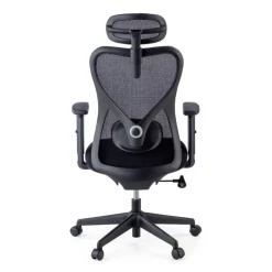 Sedia da Ufficio Fusion black, supporto lombare