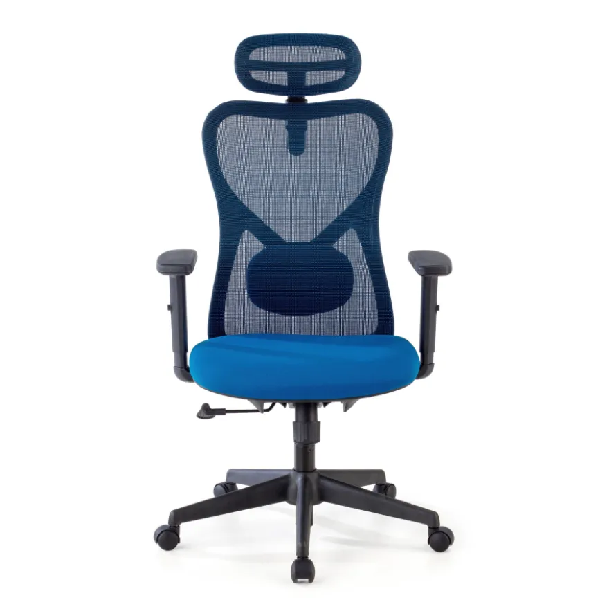 Sedia da Ufficio Fusion black, supporto lombare
