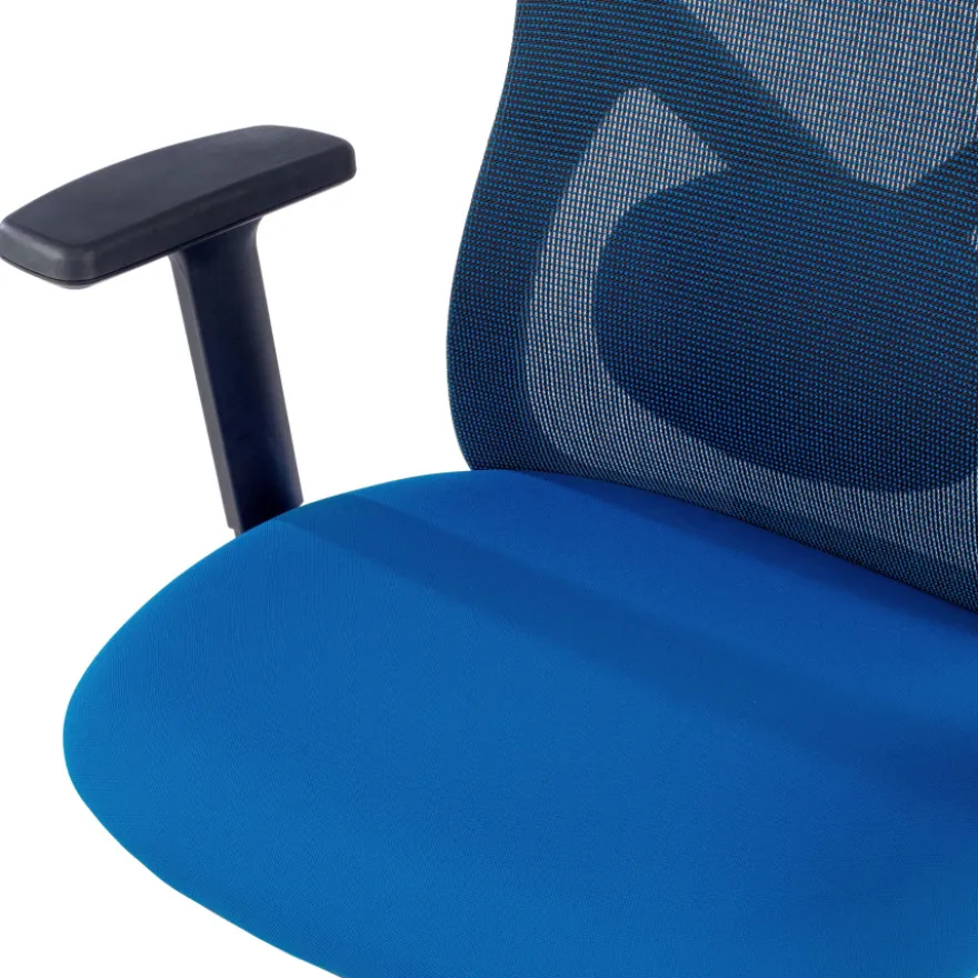 Sedia da Ufficio Fusion black, supporto lombare