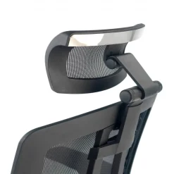 Sedia da ufficio giapponese Hiro, ergonomica, schiuma iniettata, poggiatesta