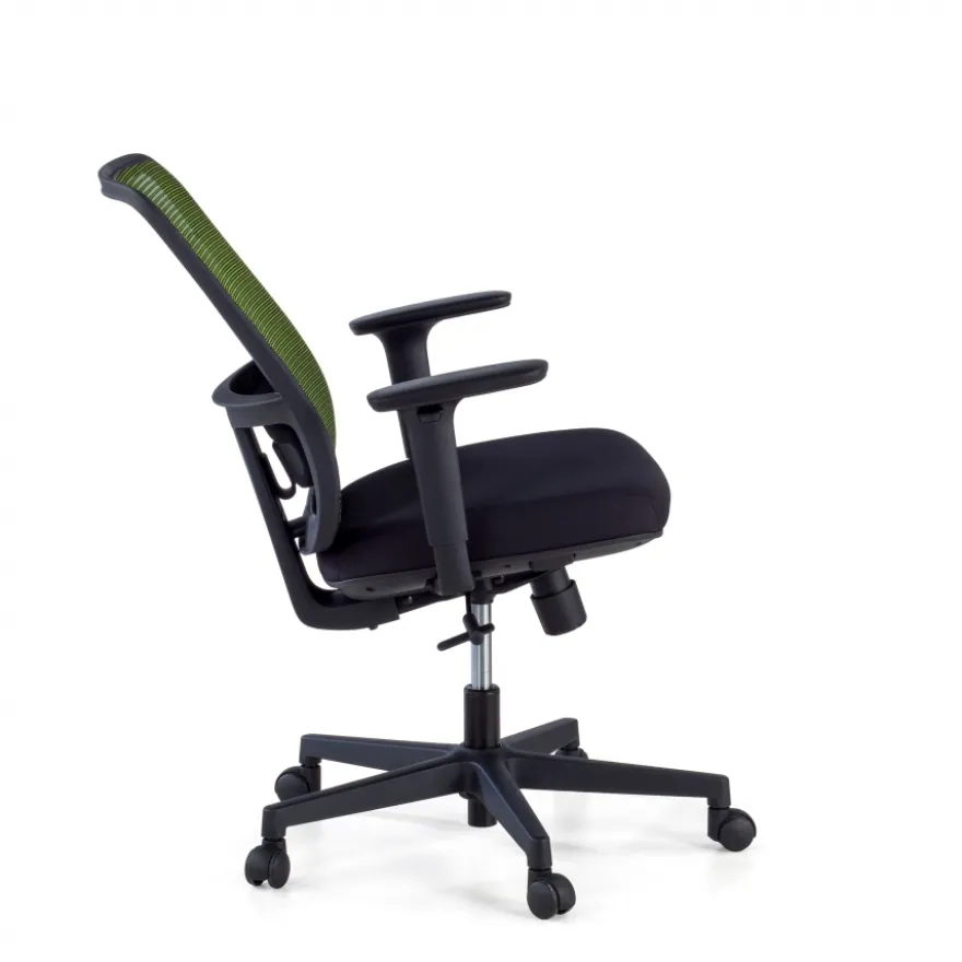 Sedia da ufficio professionale Kaito black, utilizzo di 8 ore