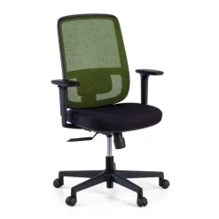 Sedia da ufficio professionale Kaito black, utilizzo di 8 ore