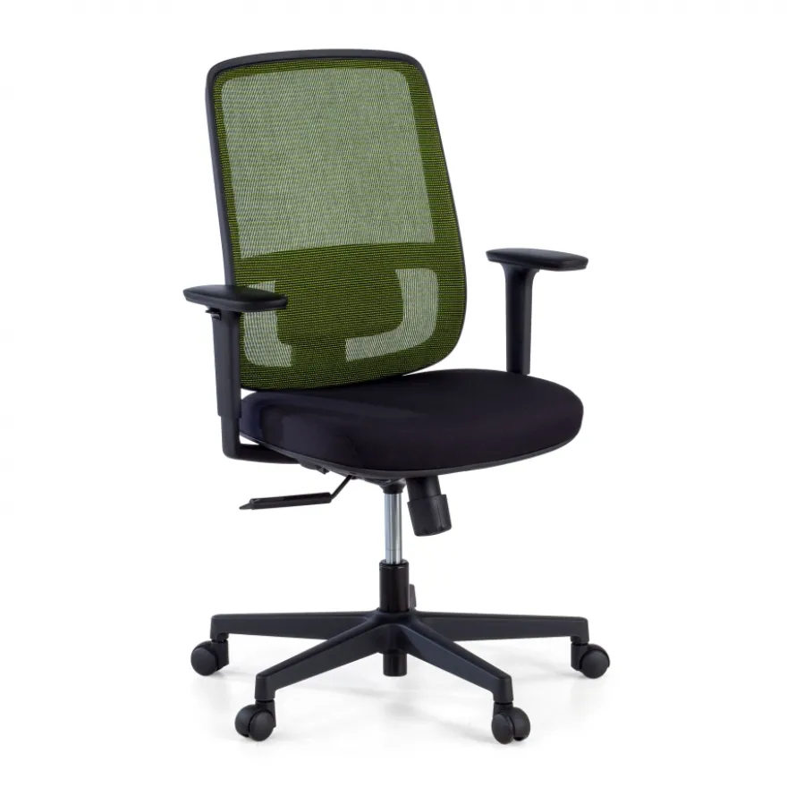 Sedia da ufficio professionale Kaito black, utilizzo di 8 ore