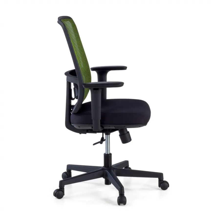 Sedia da ufficio professionale Kaito black, utilizzo di 8 ore