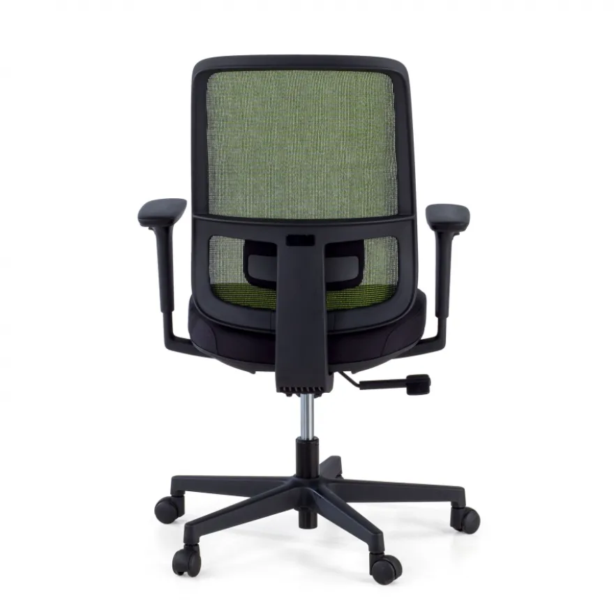 Sedia da ufficio professionale Kaito black, utilizzo di 8 ore