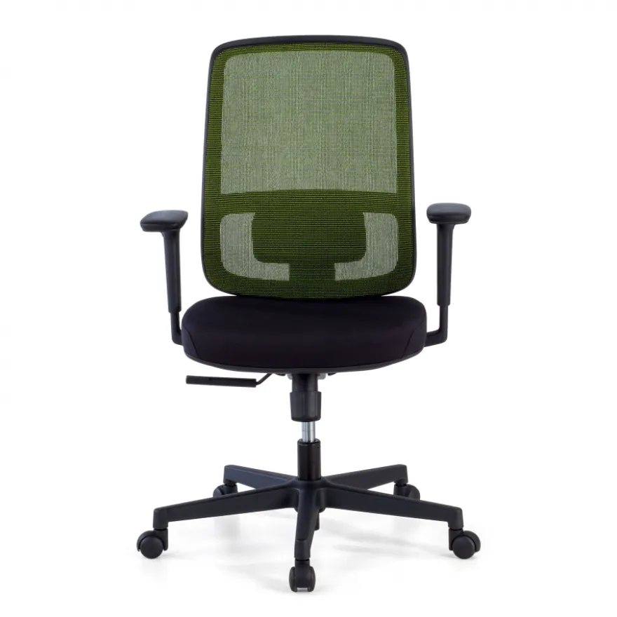 Sedia da ufficio professionale Kaito black, utilizzo di 8 ore