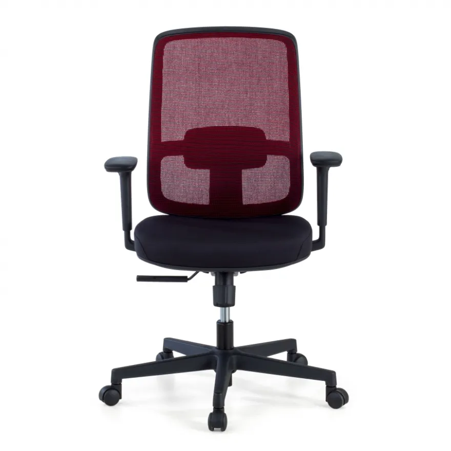 Sedia da ufficio professionale Kaito black, utilizzo di 8 ore