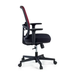 Sedia da ufficio professionale Kaito black, utilizzo di 8 ore
