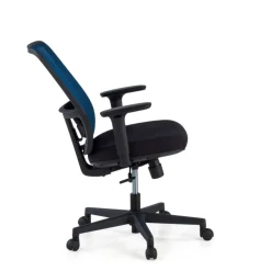 Sedia da ufficio professionale Kaito black, utilizzo di 8 ore