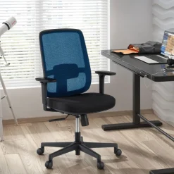 Sedia da ufficio professionale Kaito black, utilizzo di 8 ore