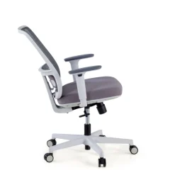 Sedia da ufficio professionale Kaito white, omologata