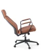 Sedia da ufficio Saranto, schienale alto, rivestimento similpelle