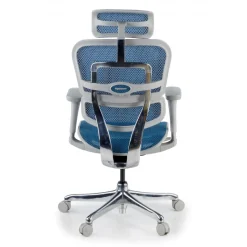 Sedia direzionale ergonomica Ergohuman Edition I, Struttura bianca