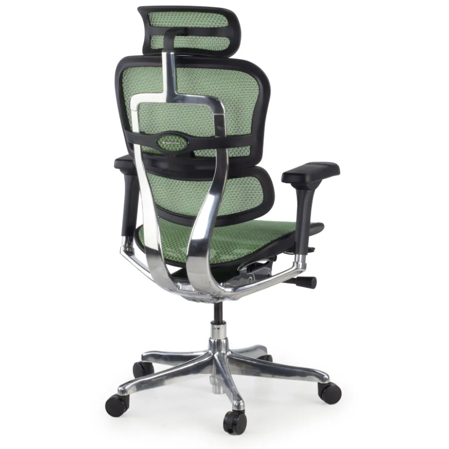 Sedia direzionale ergonomica Ergohuman Elite, Struttura nera