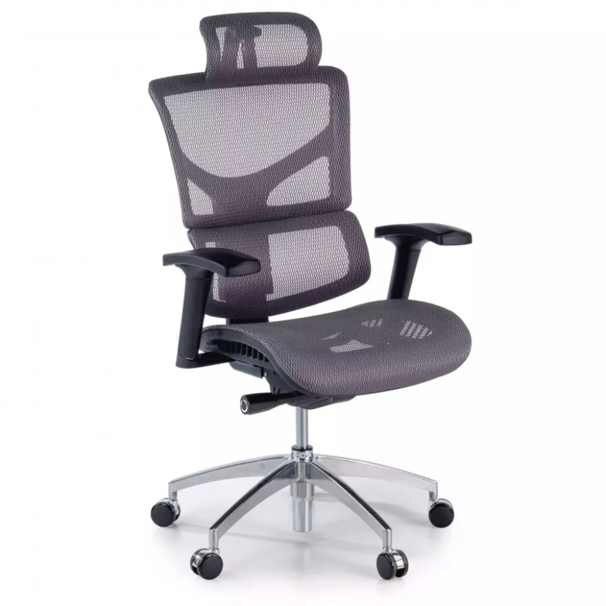 Sedia direzionale ergonomica Next1, modello premium con poggiatesta