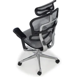 Sedia direzionale ergonomica Ergohuman Elite, Struttura nera