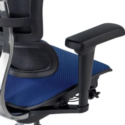 Sedia Ergohuman Ultra, sedile e schienale imbottiti, struttura nera