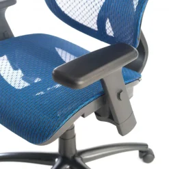 Sedia Ergonomica Ergocity, cuscino lombare, braccioli 3D