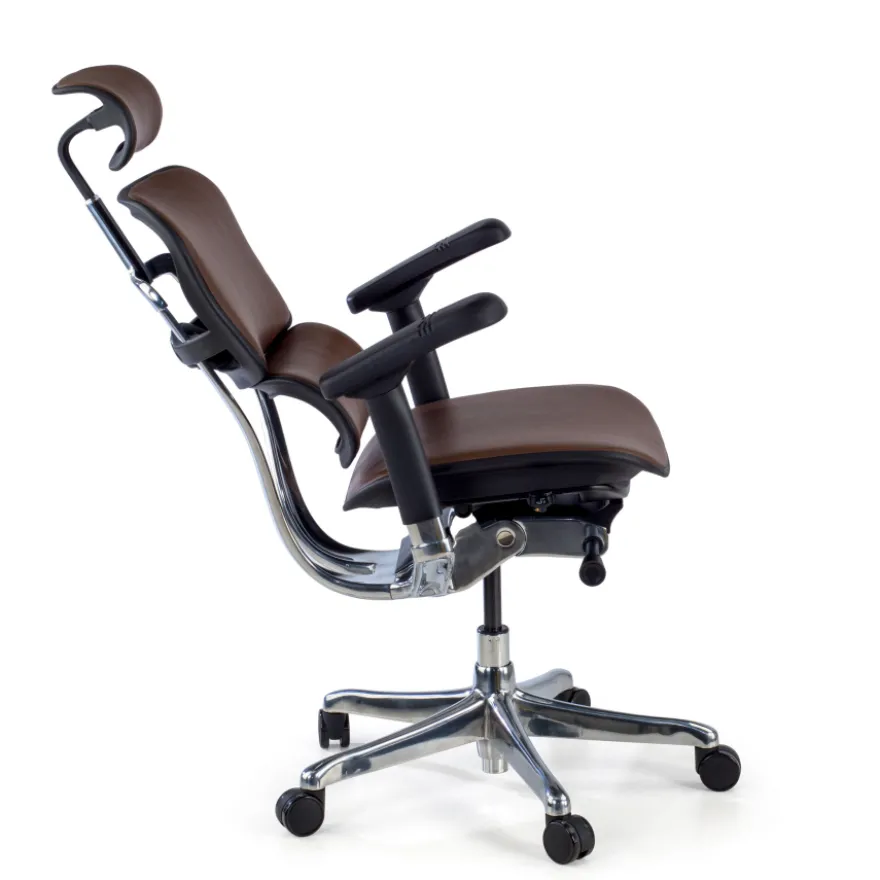 Sedia Ergonomica Ergohuman Elite, pelle naturale