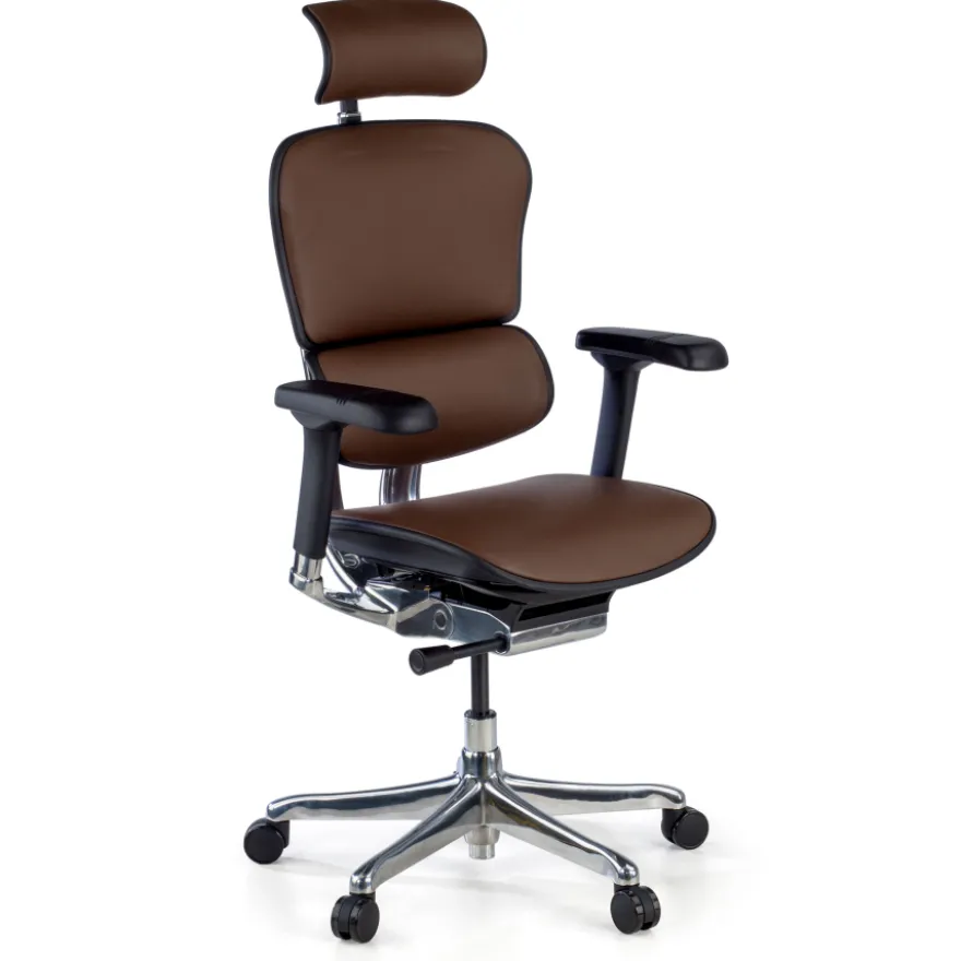 Sedia Ergonomica Ergohuman Elite, pelle naturale