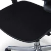 Sedia Ergonomica Ergohuman Elite, seduta imbottita, struttura nera