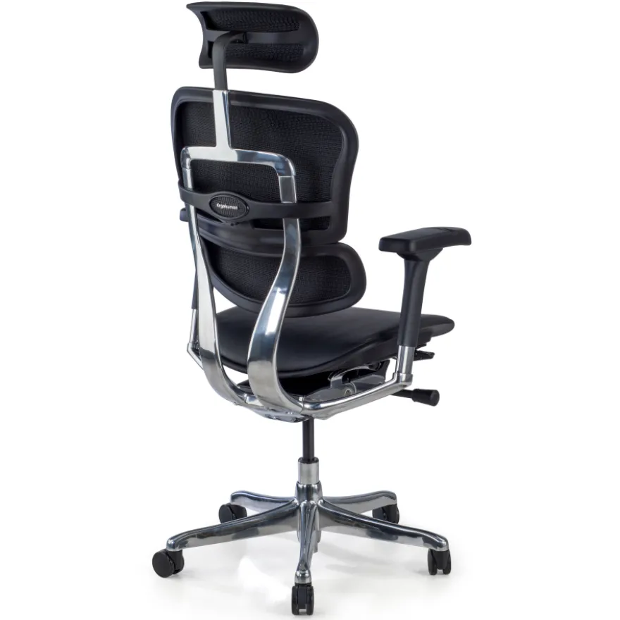 Sedia Ergonomica Ergohuman Elite, pelle naturale