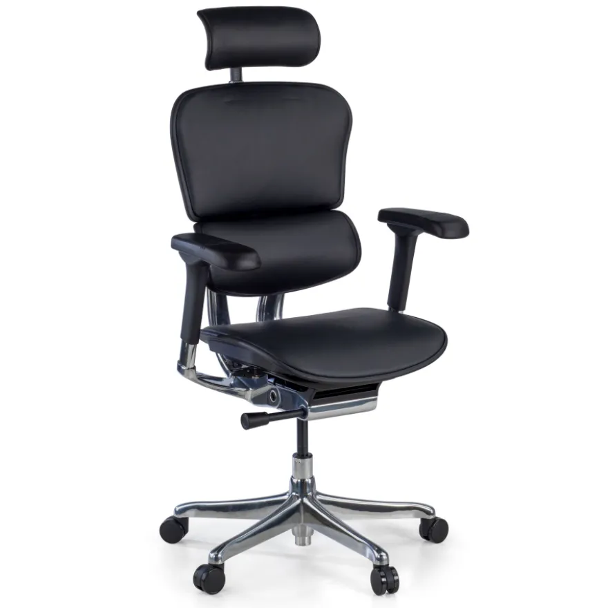 Sedia Ergonomica Ergohuman Elite, pelle naturale